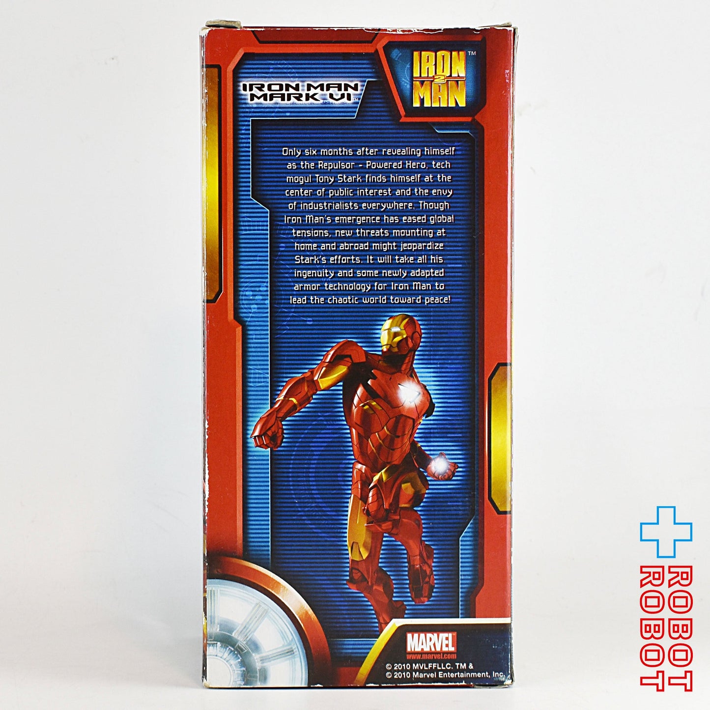 ファンコ マーベル 映画アイアンマン2 アイアンマン・マーク6 ワッキーワブラー 開封品