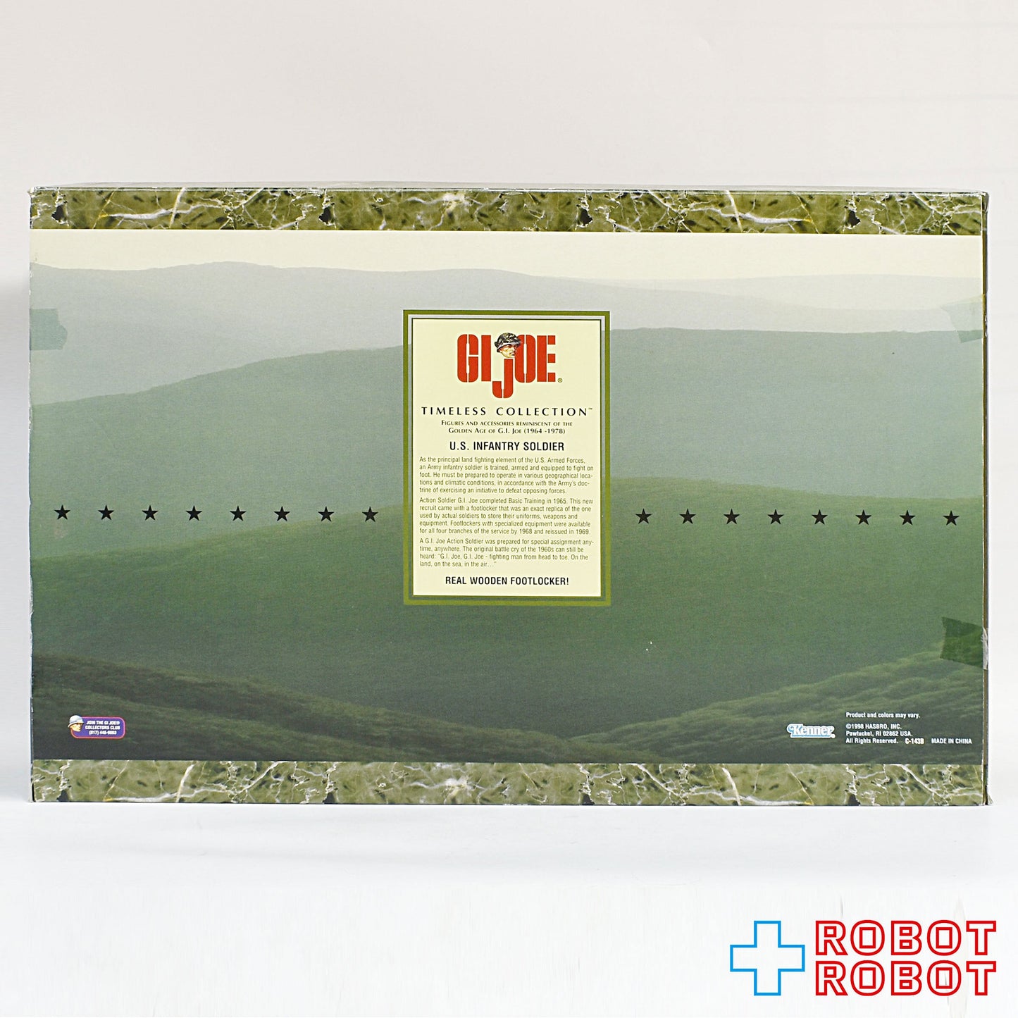 ケナー G.I.ジョー US インファントリー アクション ソルジャー フットロッカーシリーズ 開封