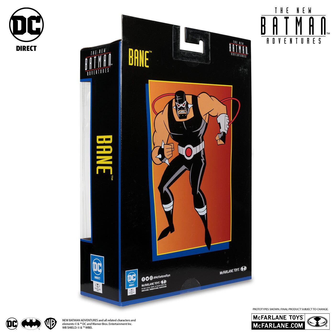 マクファーレン・トイズ DCダイレクト バットマン アニメイテッド ニュー・バットマン・アドベンチャーズ #16 ベイン 6インチ アクションフィギュア 国内版 未開封
