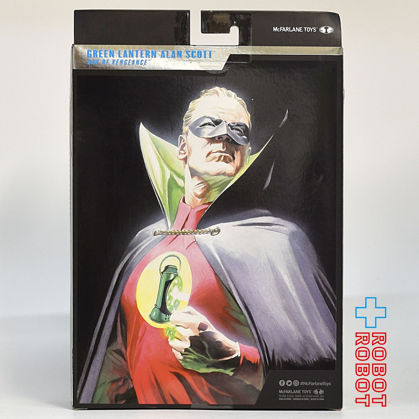 マクファーレン・トイズ DCマルチバース グリーンランタン (アラン・スコット) コミック / Day of Vengeance プラチナムエディション 7インチ アクションフィギュア 未開封