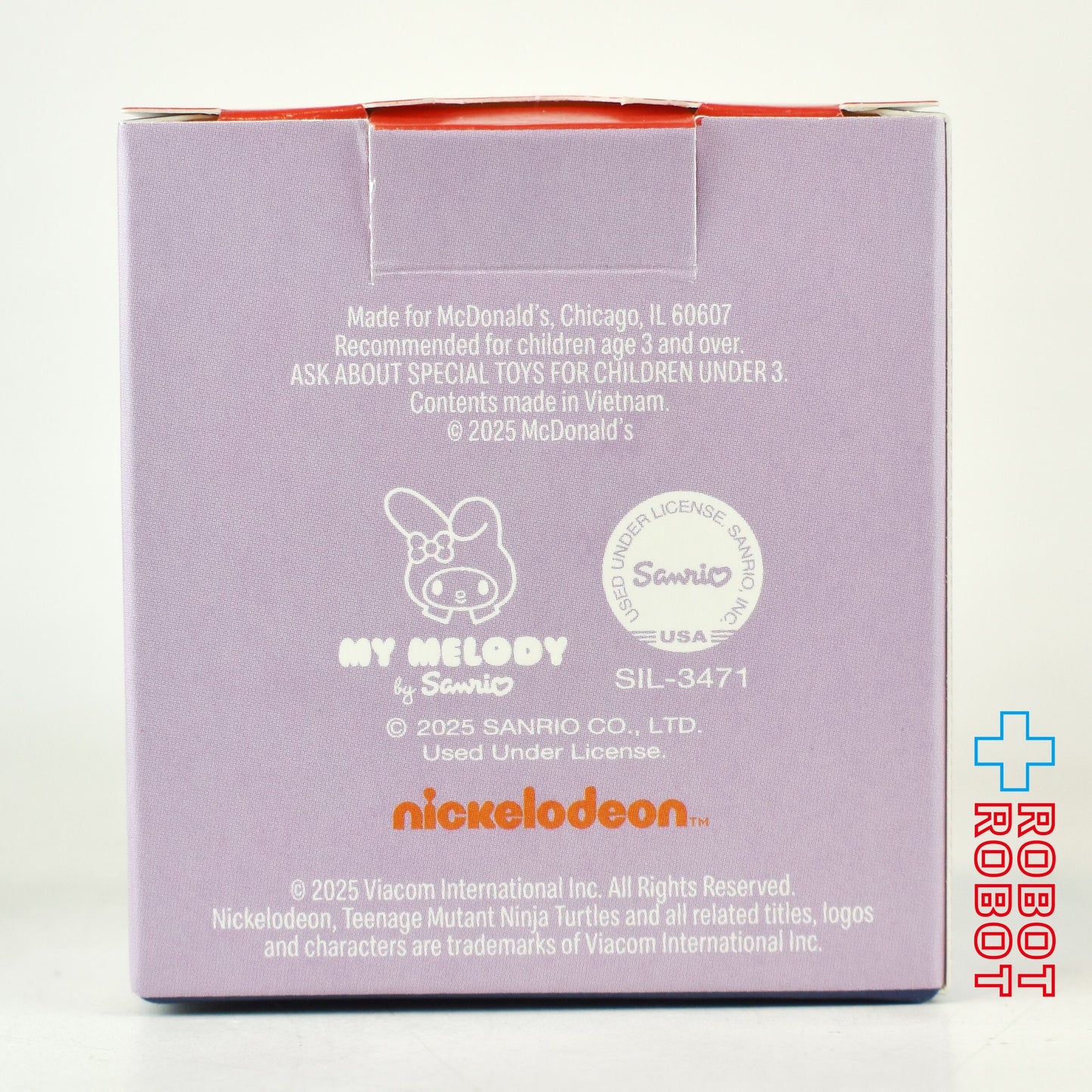 マクドナルド ハローキティ&フレンズ × タートルズ マイメロディ × ドナテロ フィギュア ハッピーミールトイ 2025 カード付き アメリカ限定 日本未発売