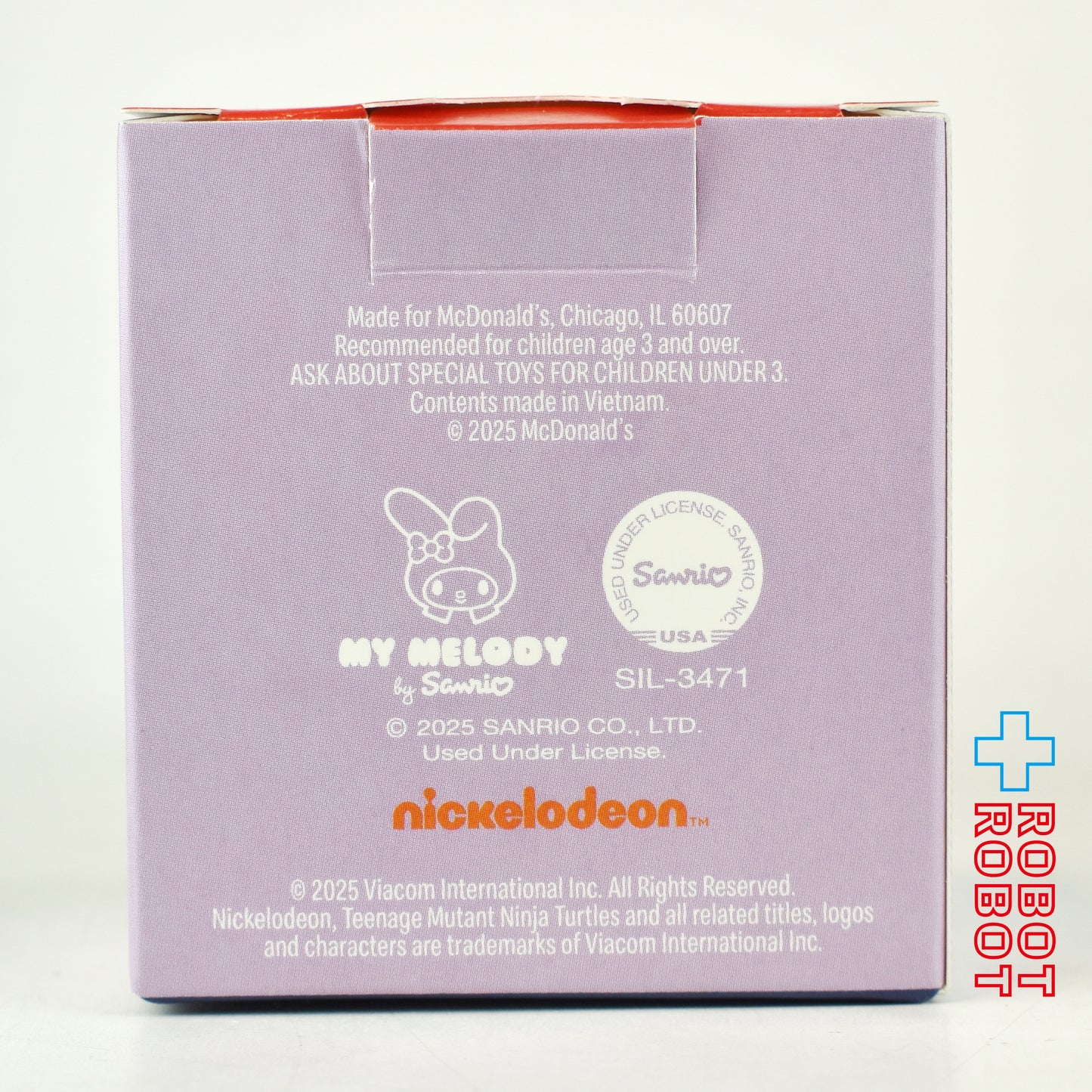 マクドナルド ハローキティ&フレンズ × タートルズ マイメロディ × ドナテロ フィギュア アメリカ限定 日本未発売 ハッピーミールトイ 2025