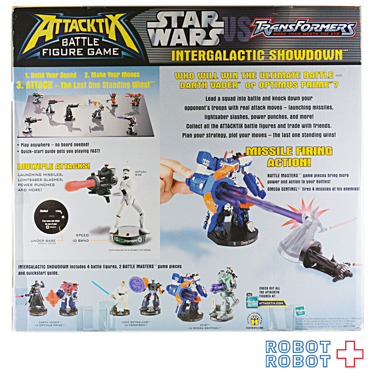 バトルフィギュアゲーム スター・ウォーズVSトランスフォーマー