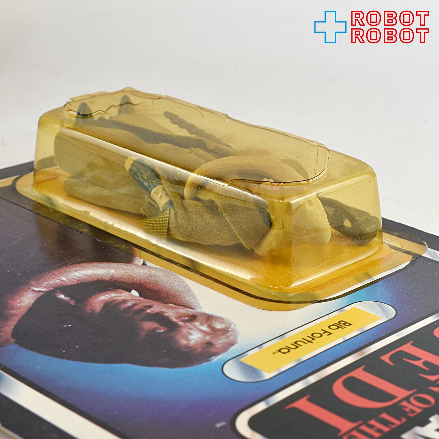 スター・ウォーズ オールドケナー ROTJ ビブ・フォーチュナ 未開封アンパンチカード ※難有り