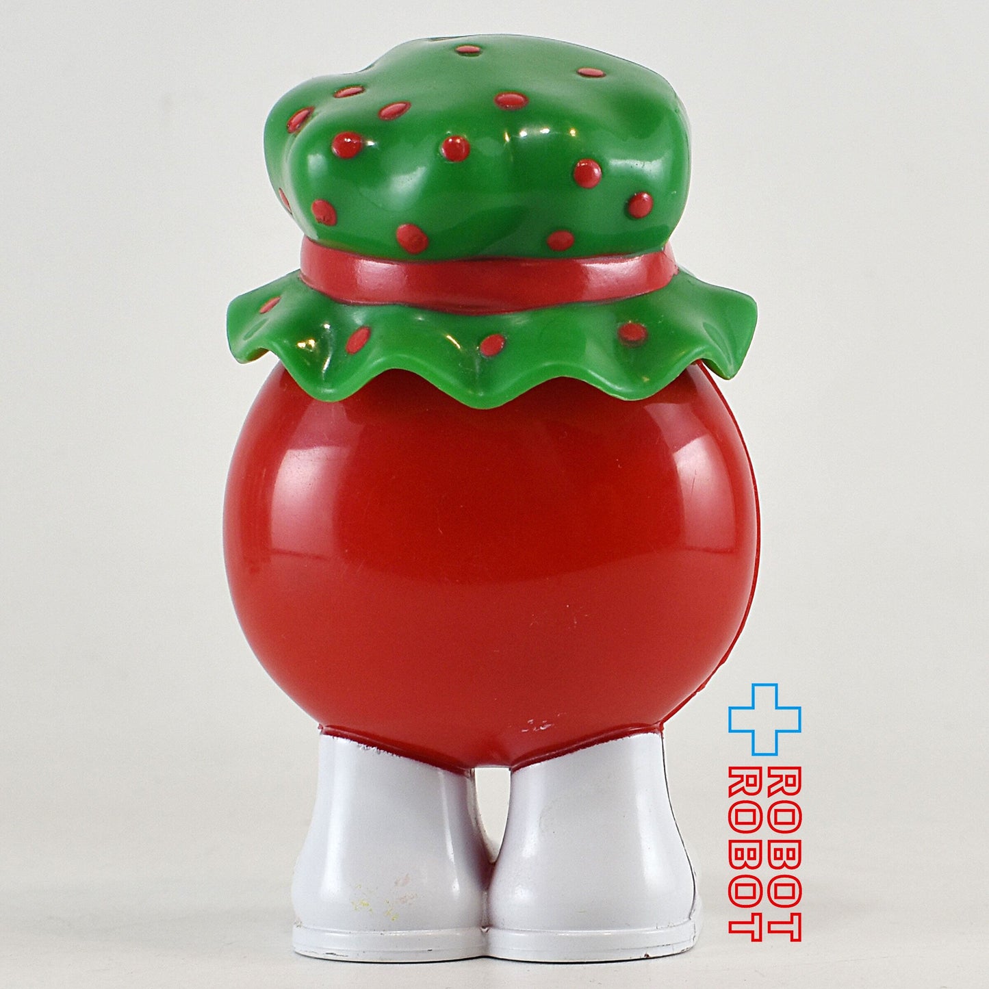 M&M's ミニディスペンサー フィギュア レッド ホリデー・クリスマス ボンネット帽子