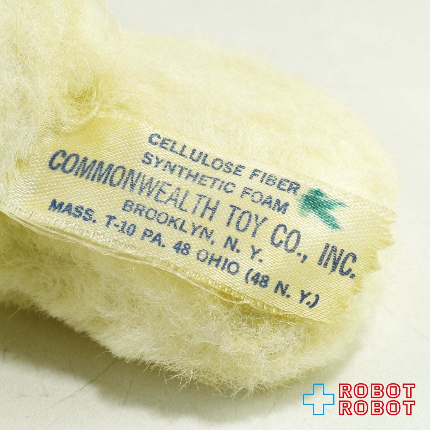 コモンウェルス社 キャスパー ぬいぐるみ人形 25cm リボン付 50s−60s