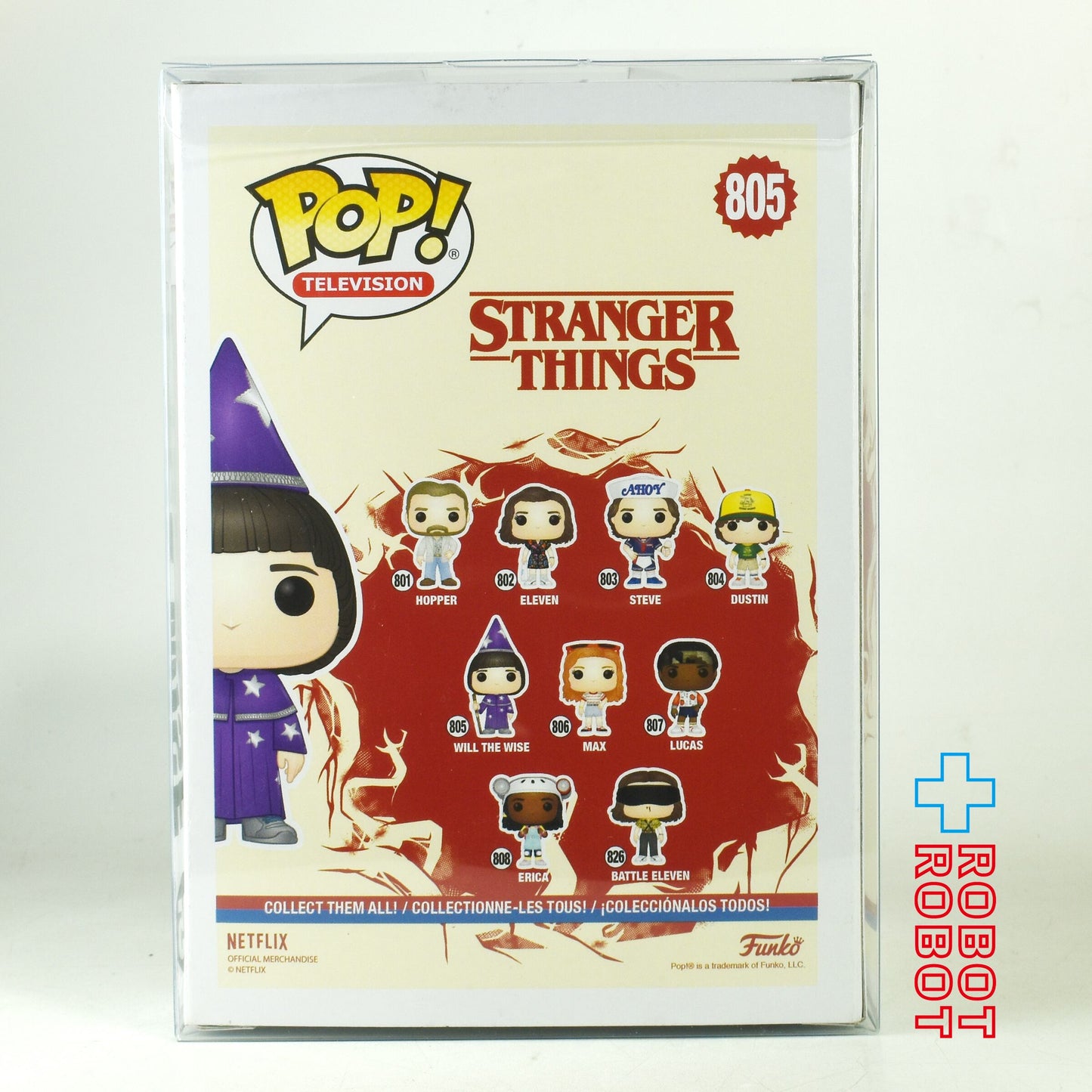 ファンコ POP! 805 ストレンジャー・シングス ウィル 魔法使い ビニールフィギュア 箱入