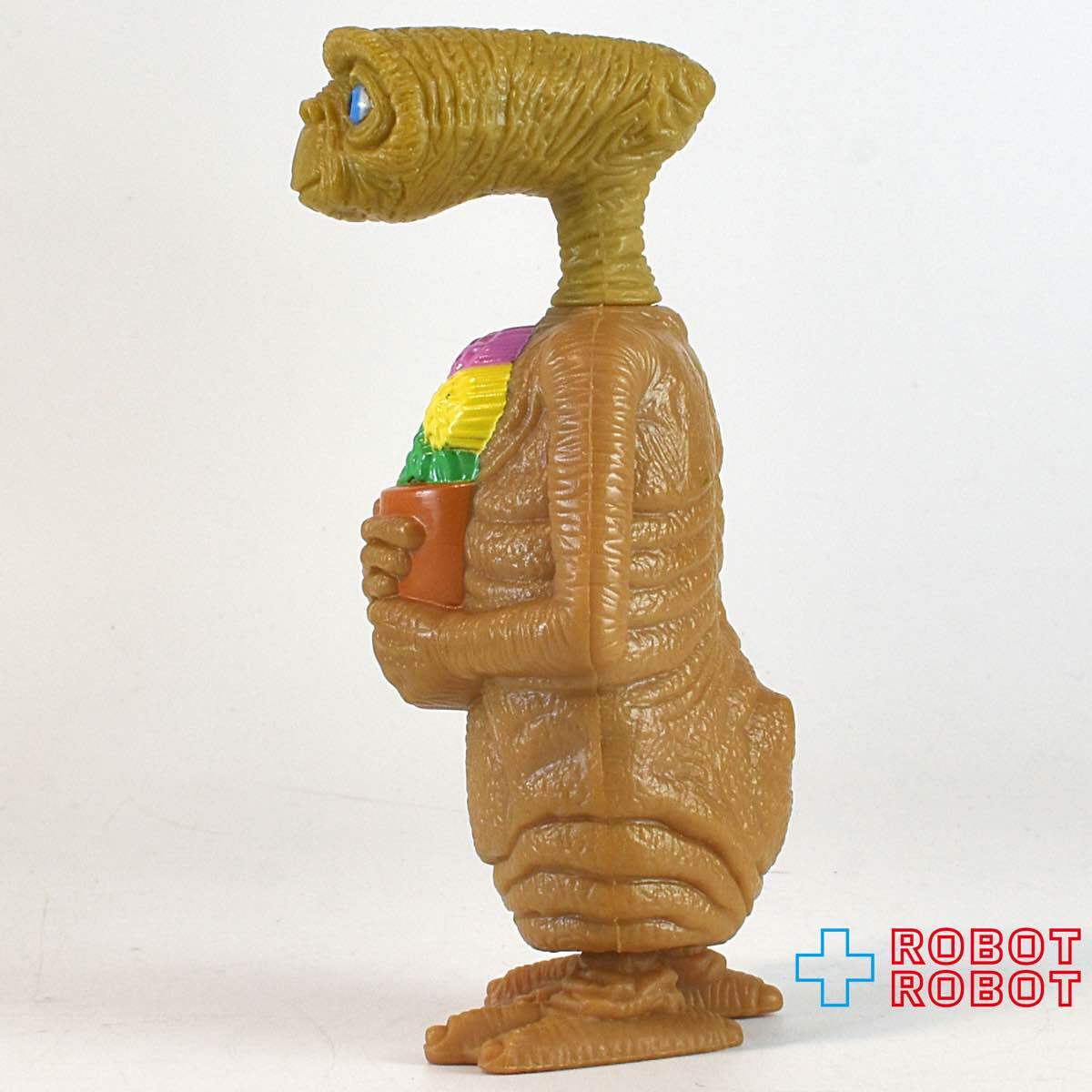 ウェンディーズ E.T 花持ち ぜんまいトコトコフィギュア キッズミールトイ 2002 袋入未開封