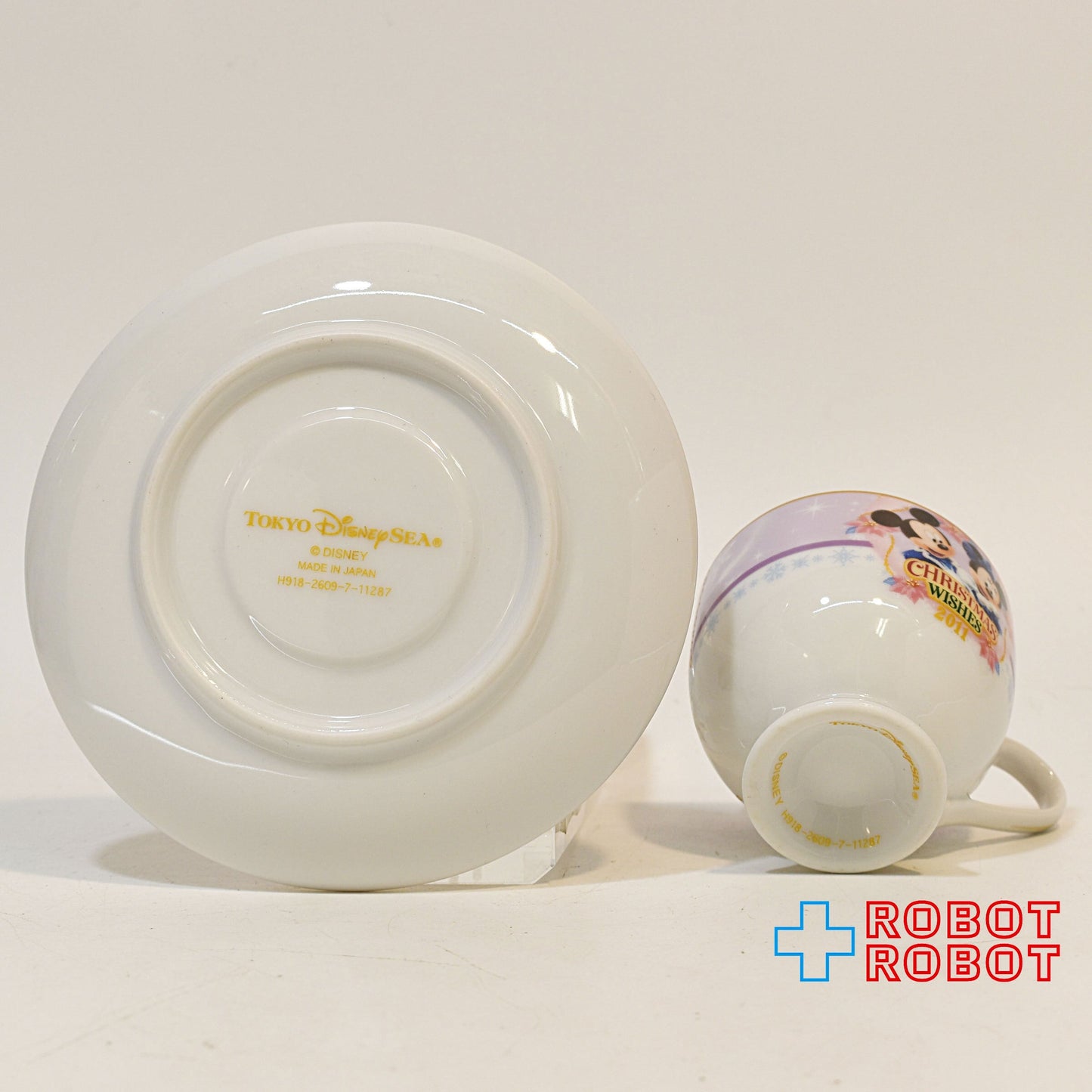 東京ディズニーシー TDS 2011 クリスマスウィッシュ デミタスカップ 箱入