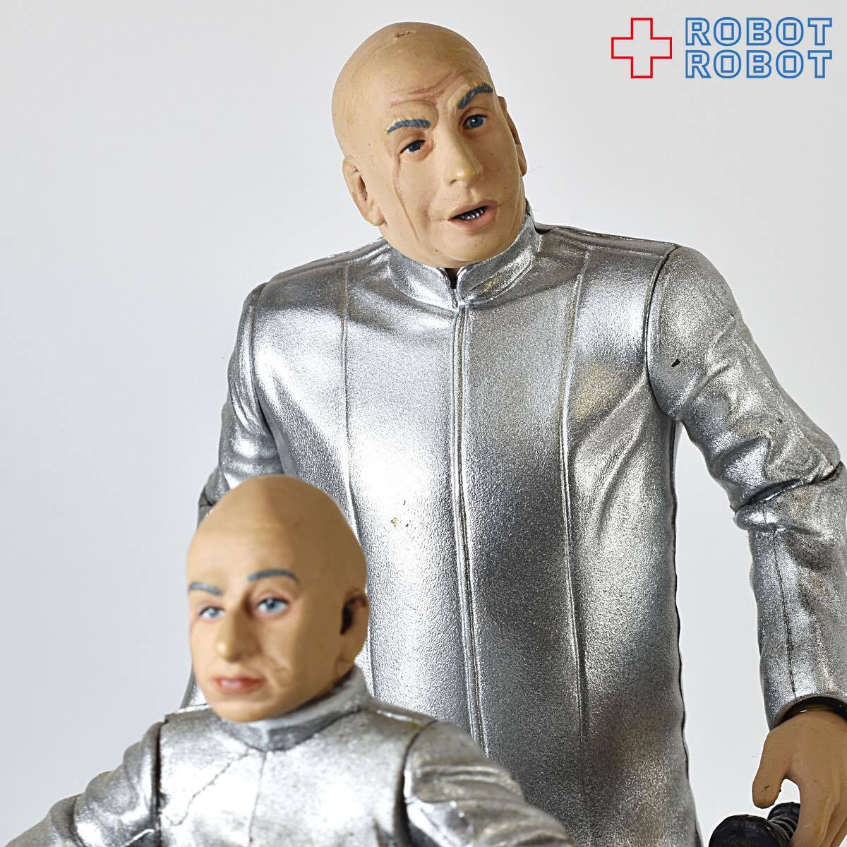 マクファーレン・トイズ オースティン・パワーズ シリーズ2 Dr.イーブル&ミニ・ミー アクションフィギュア 開封箱無し ルース