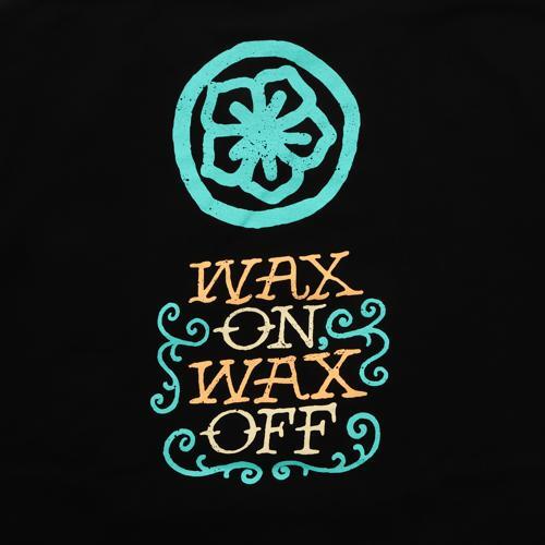 コブラ会 Cobra Kai ミヤギ道 MIYAGI-DO WAX ON WAX OFF 2023 Tシャツ ブラック
