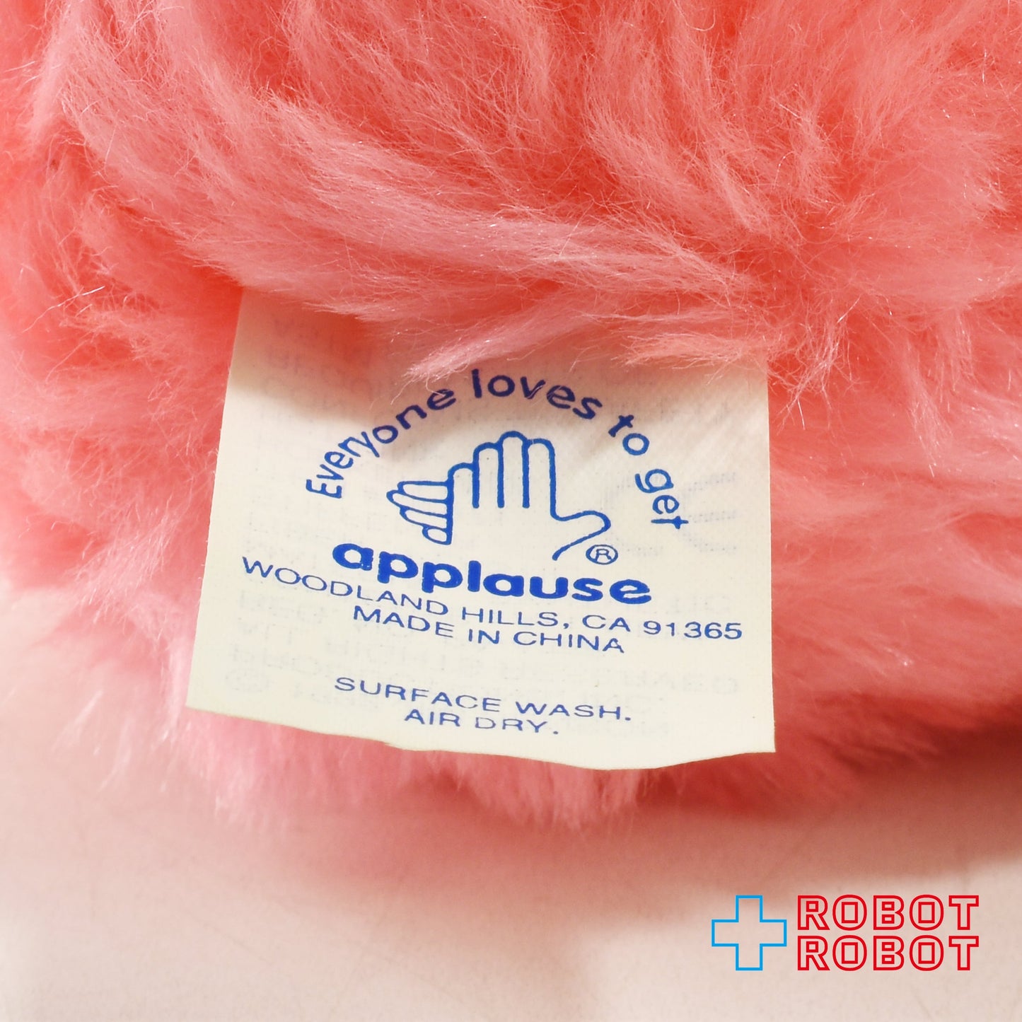 アプローズ社 セサミストリート マペッツ ホンカー ぬいぐるみ人形 1987