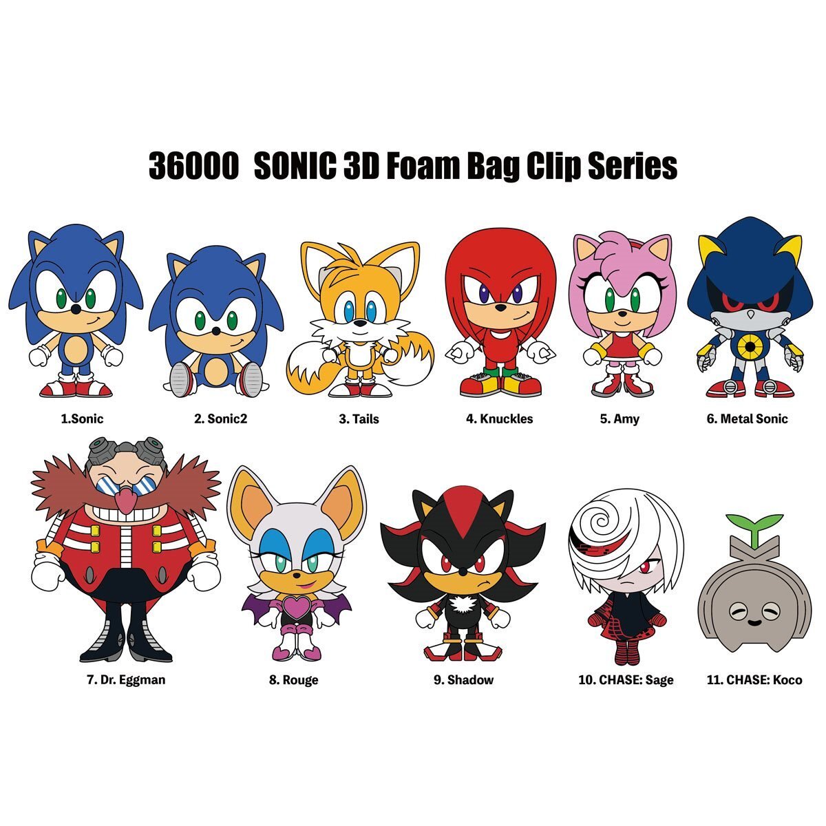 モノグラム フィギュラル バッグ クリップ ソニック 1パック 未開封