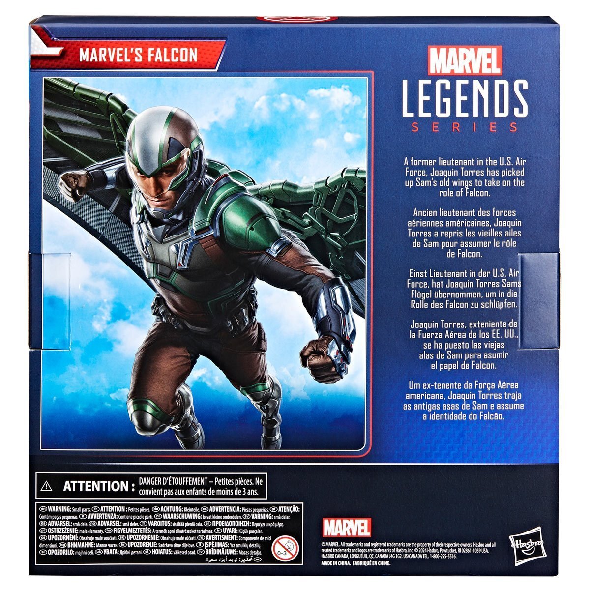 マーベルレジェンド キャプテン・アメリカ ブレイブ・ニュー・ワールド ファルコン デラックス 6インチ アクションフィギュア 未開封