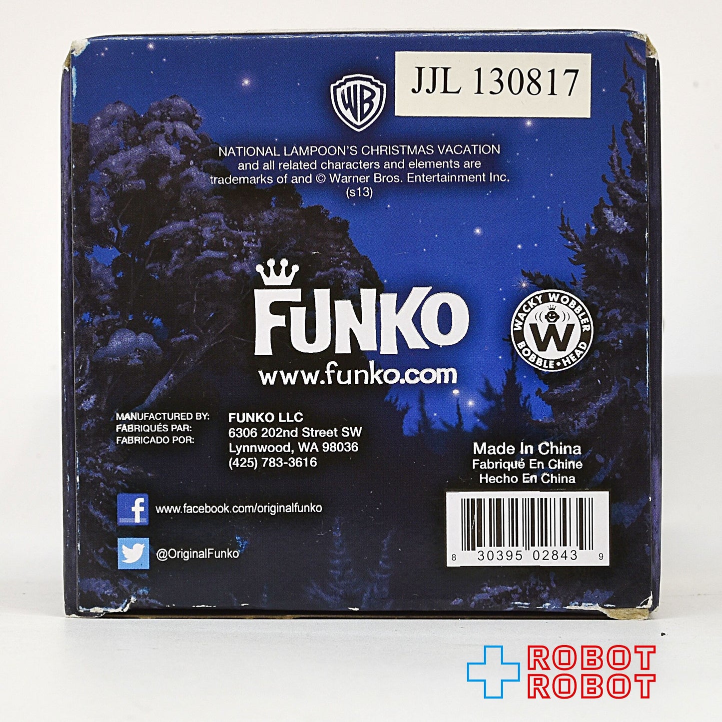 ファンコ ナショナル・ランプーン/クリスマス・バケーション クラーク・グリスウォールド ワッキーウォブラー ボブルヘッド