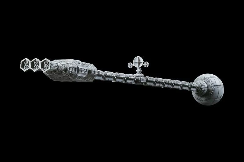 2001年宇宙の旅 ディスカバリー号 ノンスケールABS製塗装済完成品 (ベルファイン)