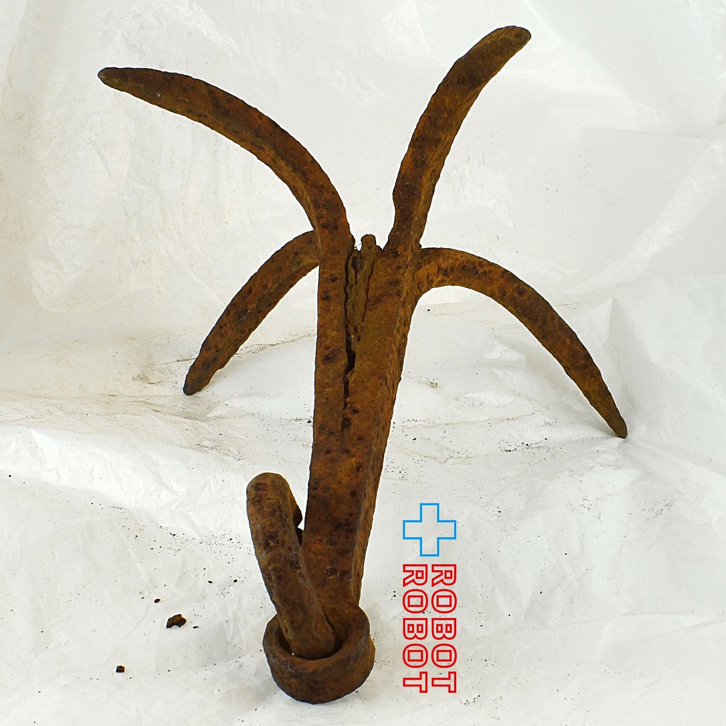 井戸鉤 いどかぎ 井戸に落ちた物を取る時に使った道具 大 錆