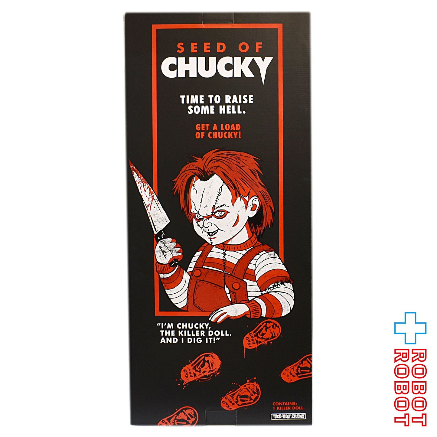 トリック・オア・トリート・スタジオ チャイルド・プレイ/チャッキーの種 プロップ・レプリカ 1/1スケール・ドール チャッキー 2023年再販