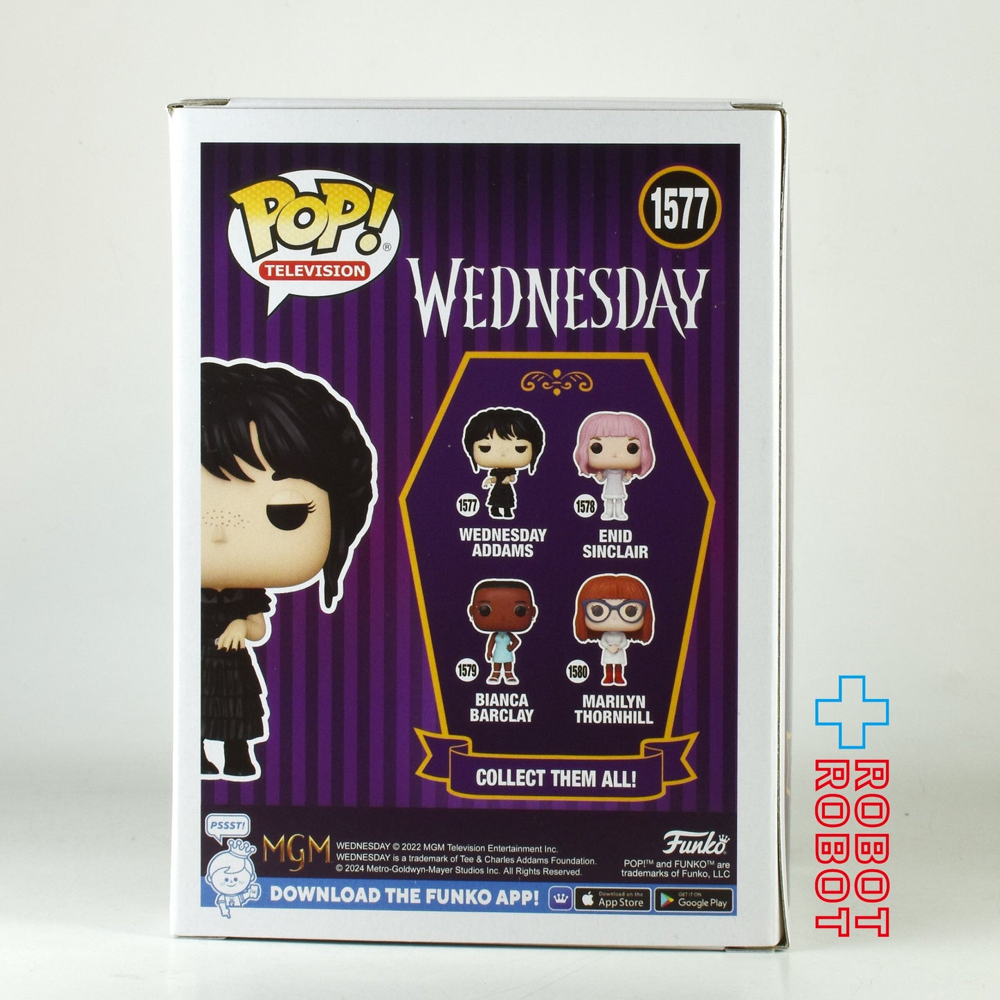 ファンコ POP! テレビジョン 1577 ウェンズデー ウェンズデー・アダムス ビニールフィギュア 未開封
