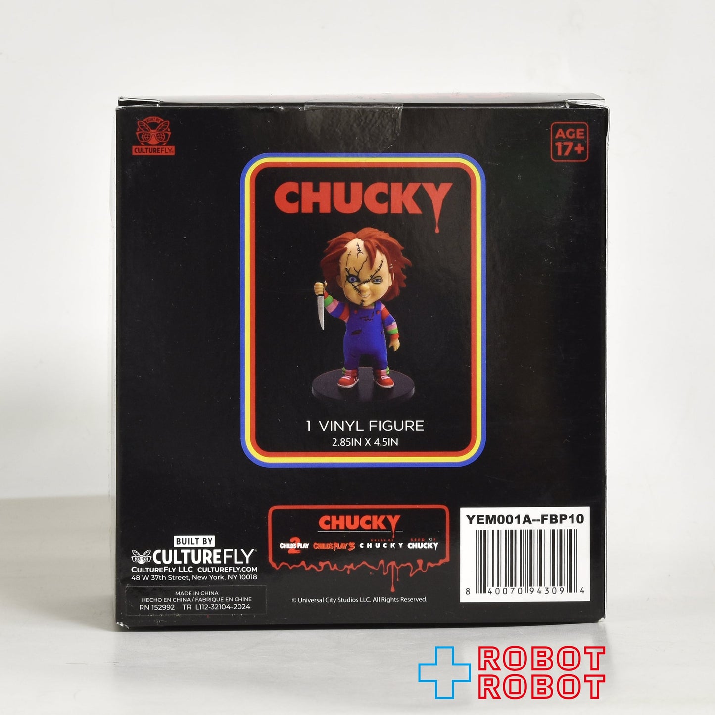 カルチャーフライ チャッキー ビニールフィギュア 未開封