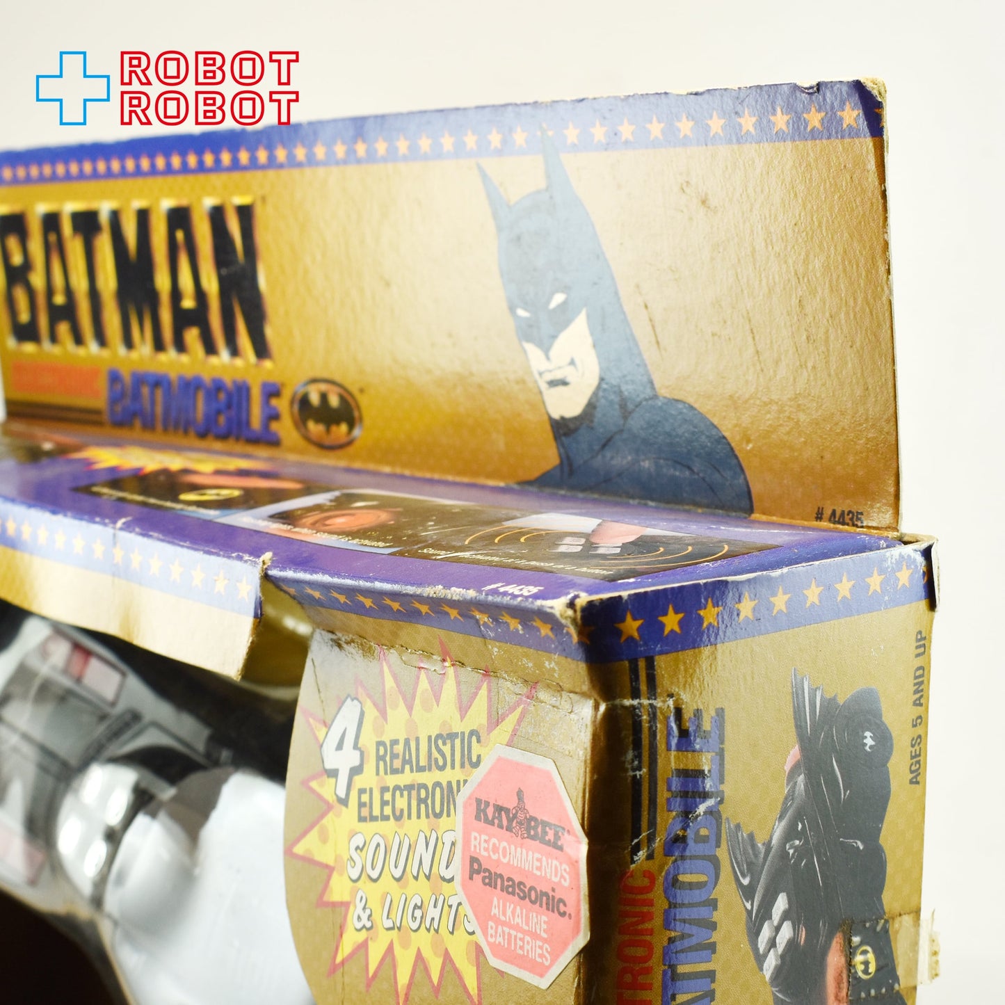 トイビズ バットマン エレクトロニック・バットモービル 1990 開封箱付