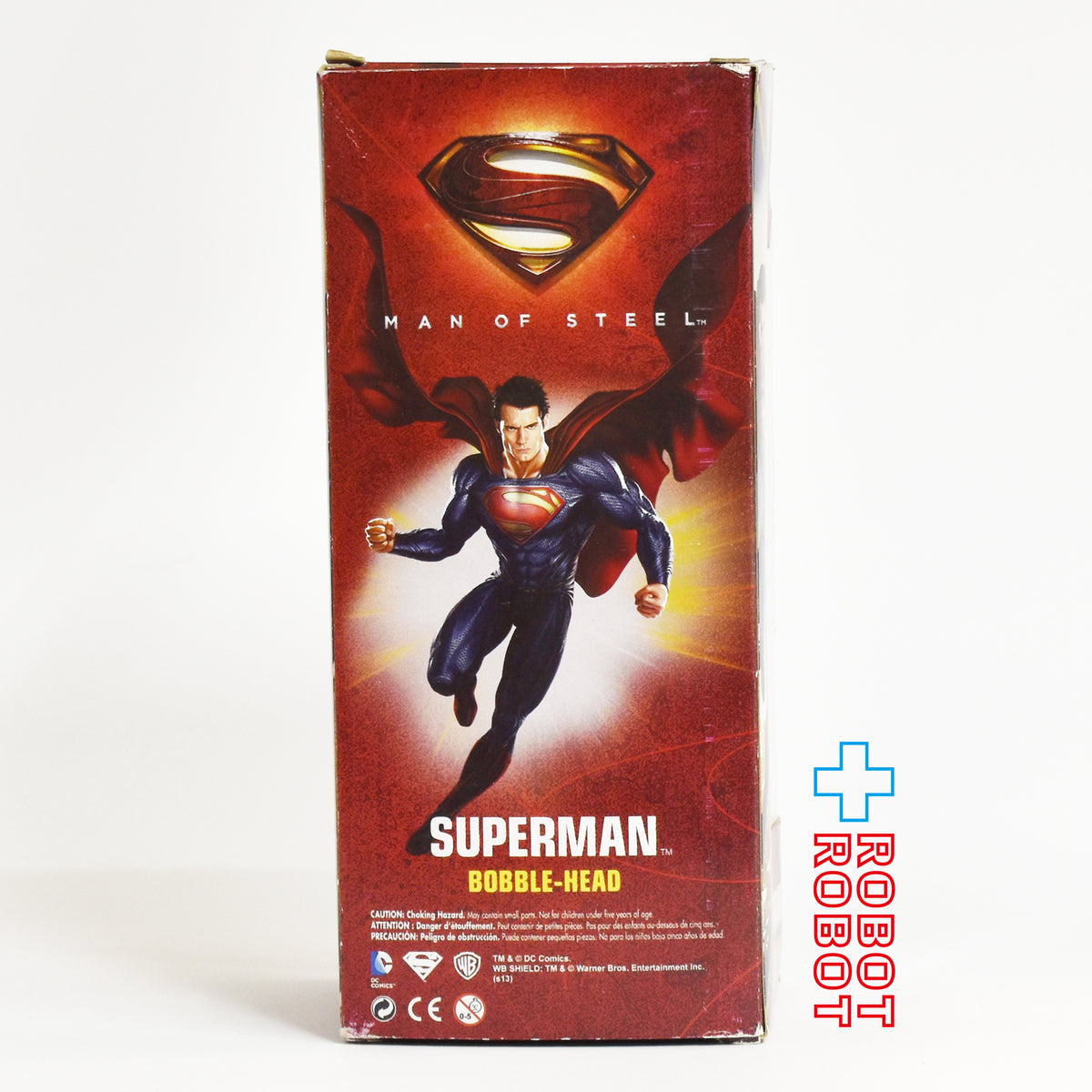 ファンコ DC マン・オブ・スティール スーパーマン ワッキーワブラー ボブルヘッド フィギュア 開封箱入