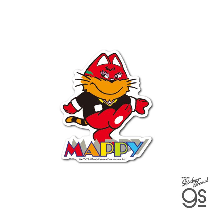 ナムコレジェンダリーシリーズ マッピー ニャームコ ステッカー 未開封