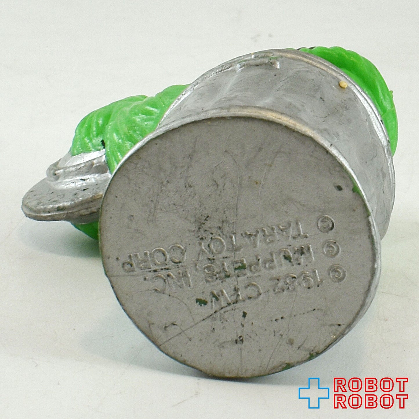 アプローズ社 セサミストリート オスカー ゴミ箱シンバル PVCフィギュア