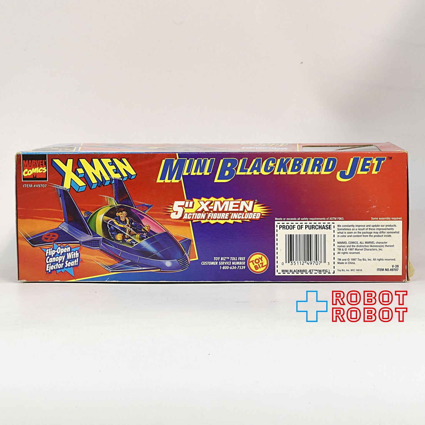 トイビズ X-MEN エックスメン ミニ ブラックバードジェット w/ 5インチ サイクロップス アクションフィギュア 未開封