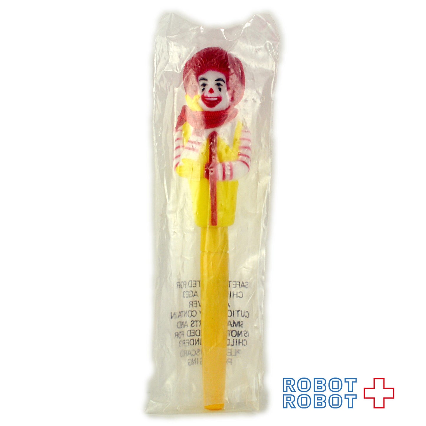 マクドナルド ボールペン ロナルド 黄色軸