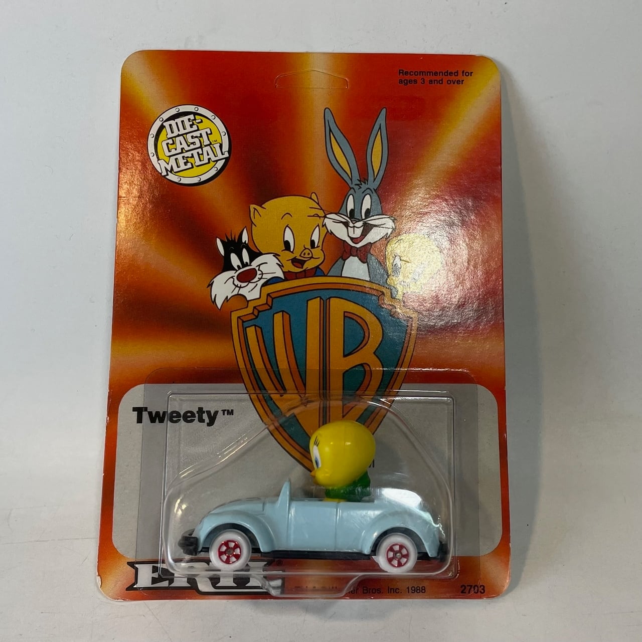 ERTL ワーナー ルーニー・テューンズ トゥイーティー ダイキャストカー 未開封