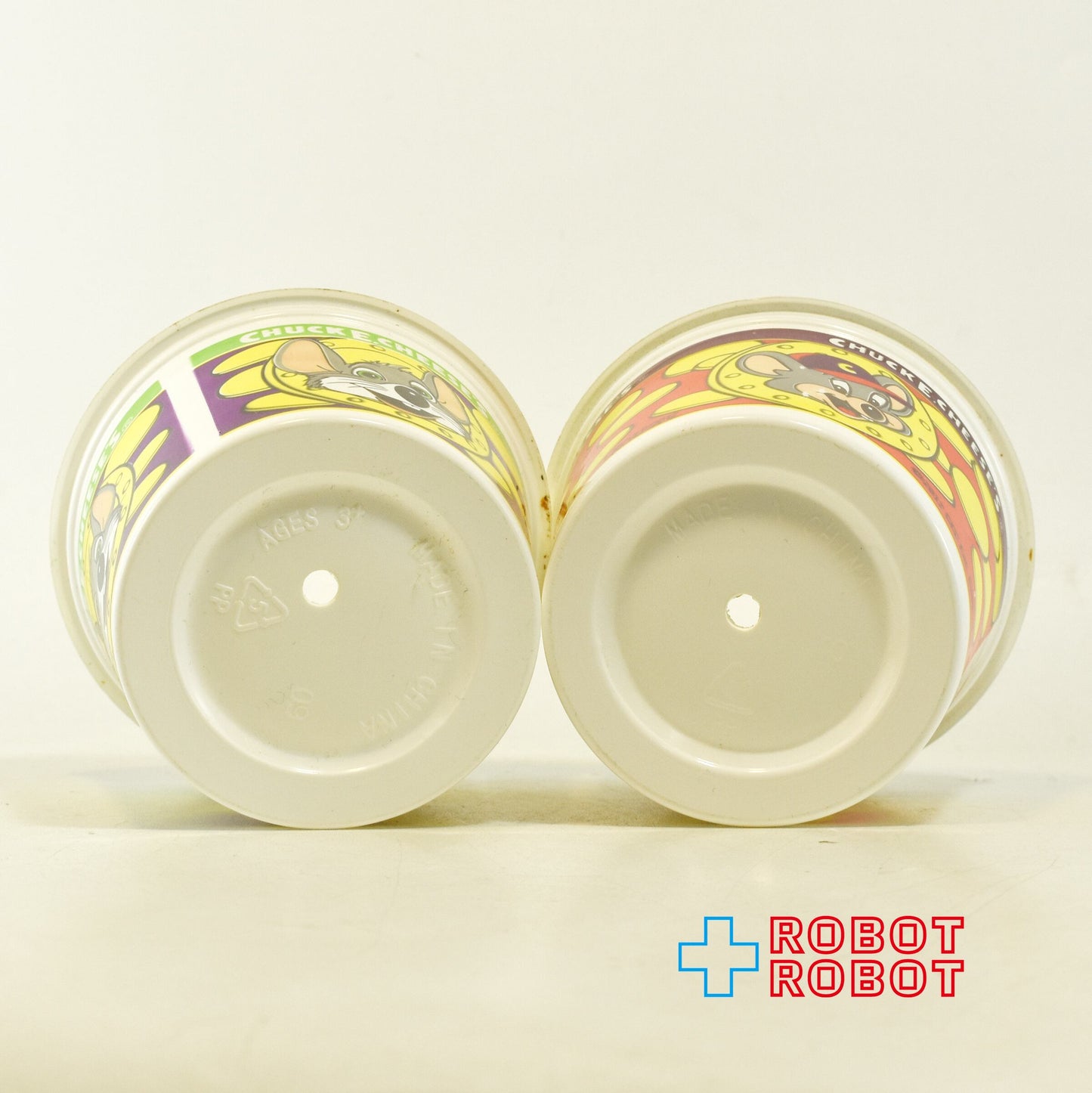 チャッキーチーズ チャック E. チーズ ロゴ ミニカップ セット