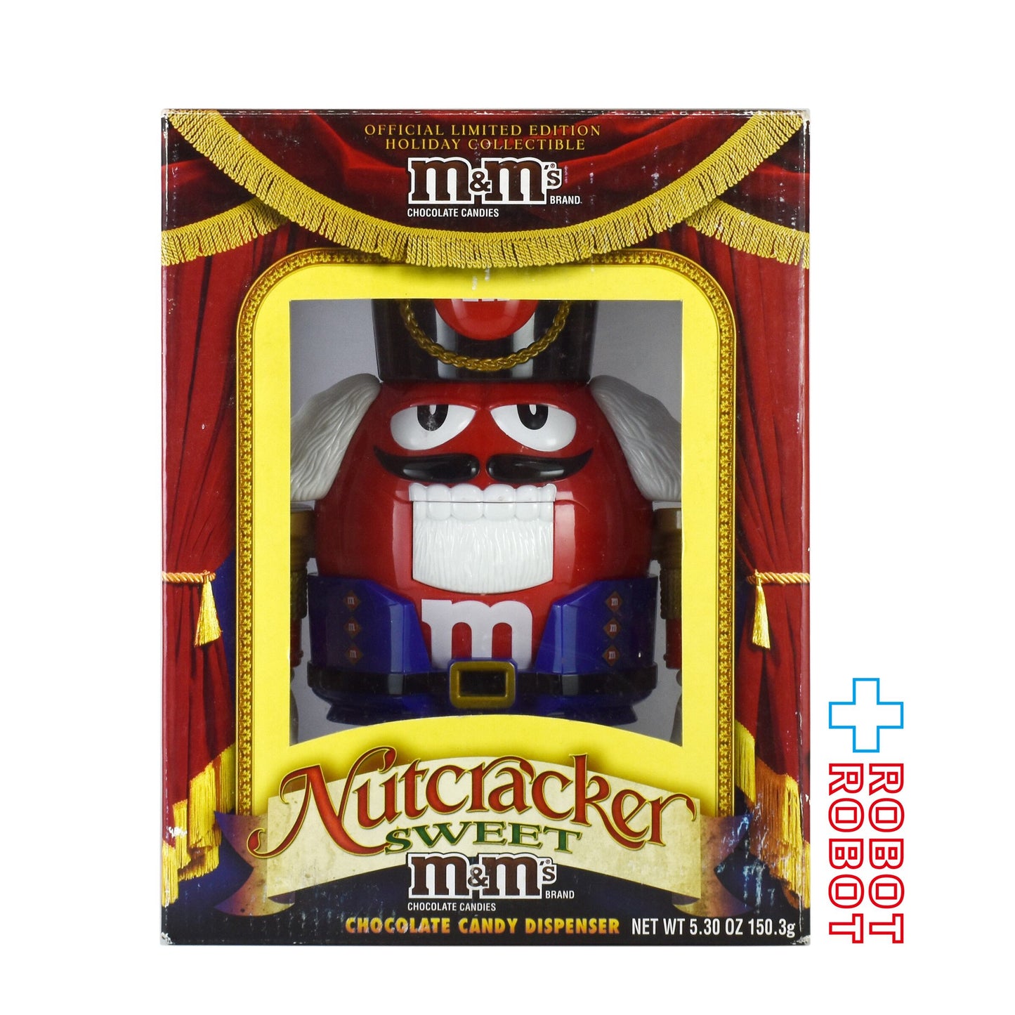 M&M's チョコレート キャンディーディスペンサー くるみ割り人形 開封箱付