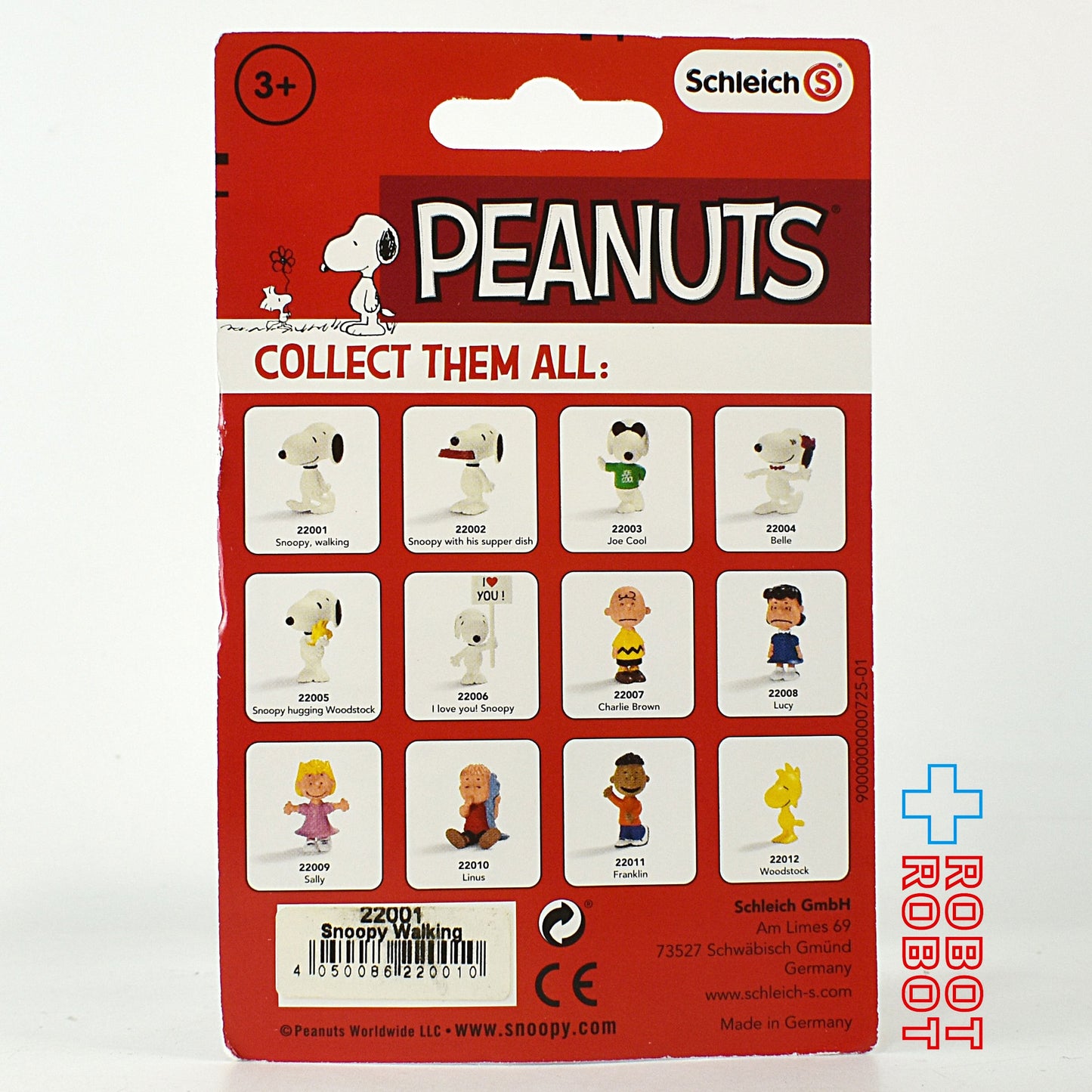 ピーナッツ スヌーピー ウォーキング PVC フィギュア シュライヒ 未開封