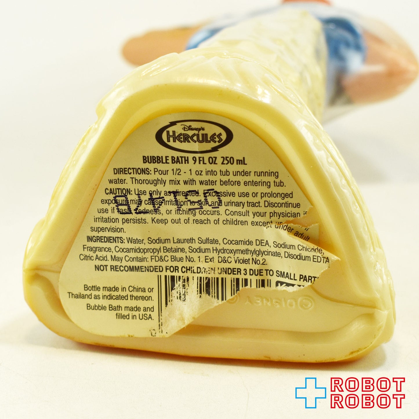 ディズニー ヘラクレス バブルバス・ボトル (キッドケア) ソーキー 未開封