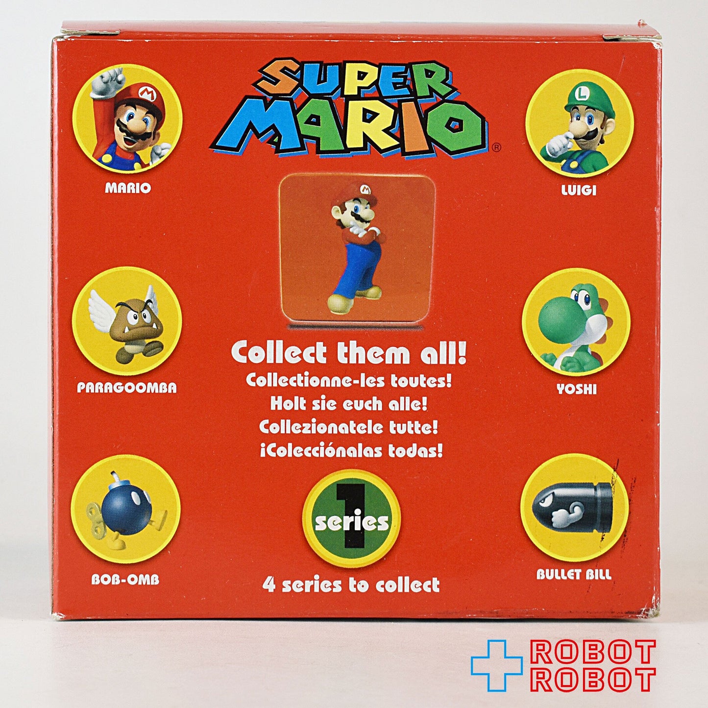 スーパーマリオ コレクターティン シリーズ1 マリオ & ボム兵 未開封