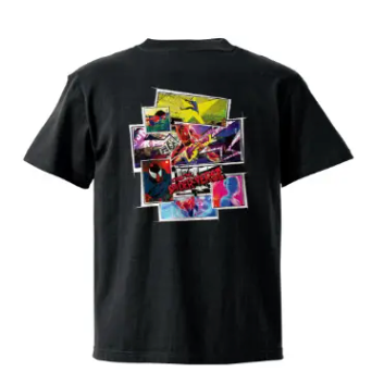 マーベル ハッピーくじ スパイダーマン アクロス・ザ・スパイダーバース C賞 Tシャツ (黒)