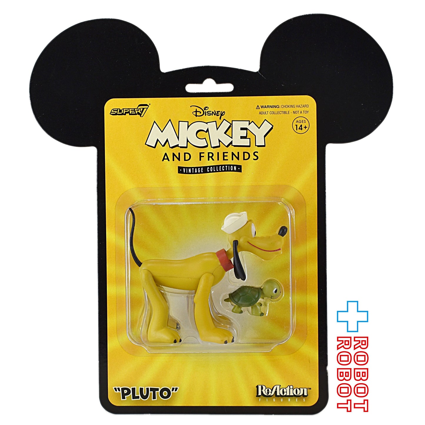 リ・アクション ディズニー ミッキー&フレンズ ヴィンテージコレクション プルート 3.75インチ アクションフィギュア 未開封