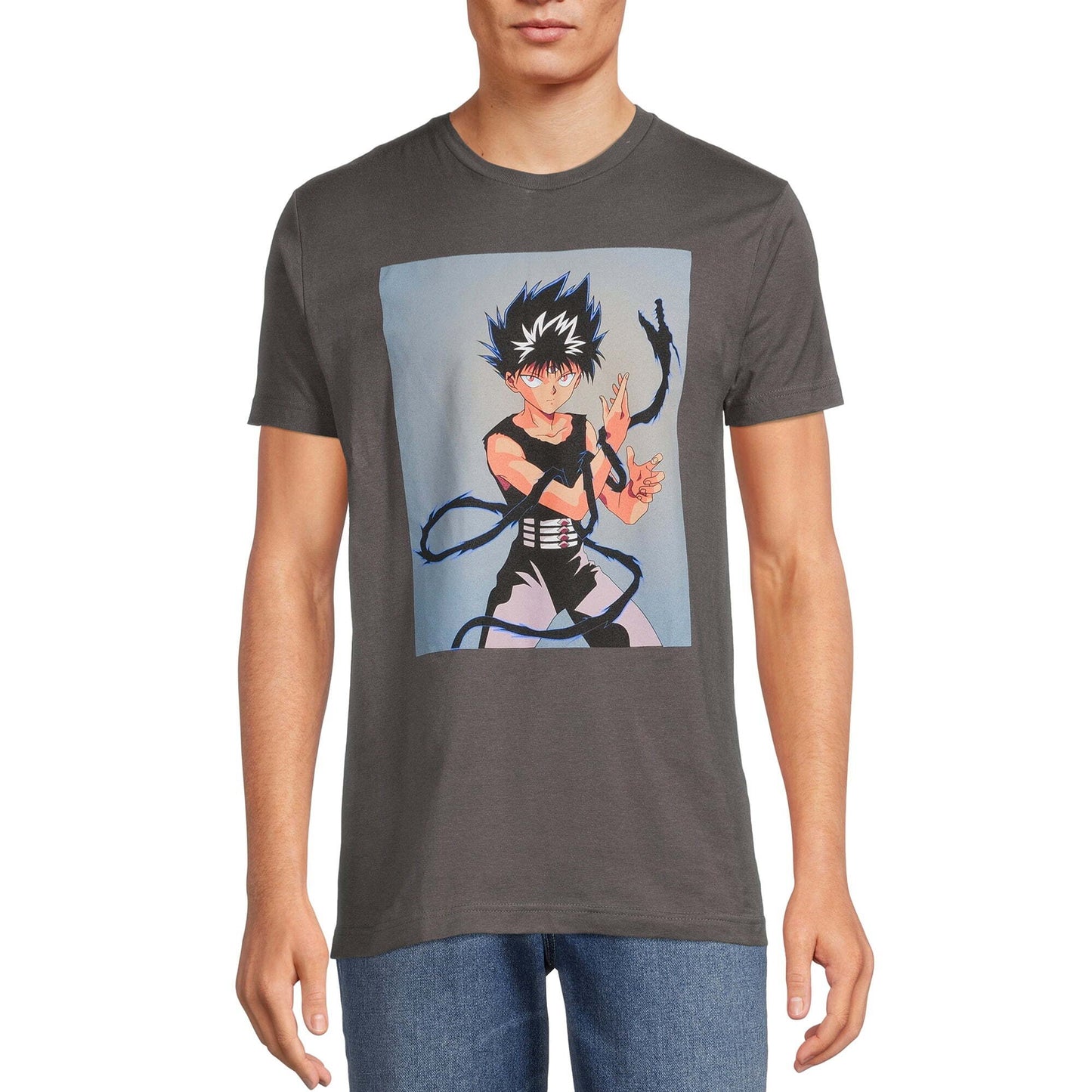 幽☆遊☆白書 グラフィック Tシャツ ピンク