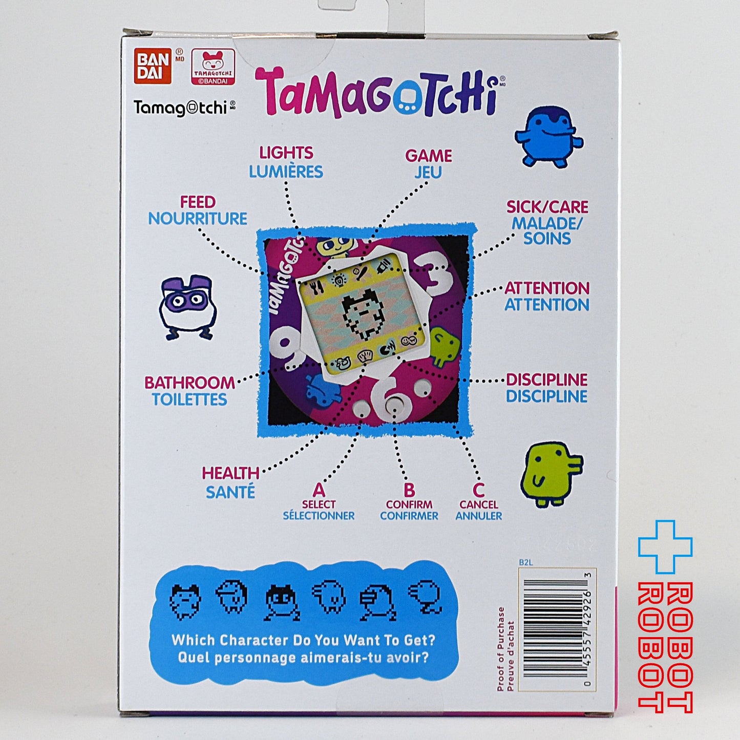 バンダイ US版 オリジナルたまごっち GEN #1 ネオン 新パッケージ