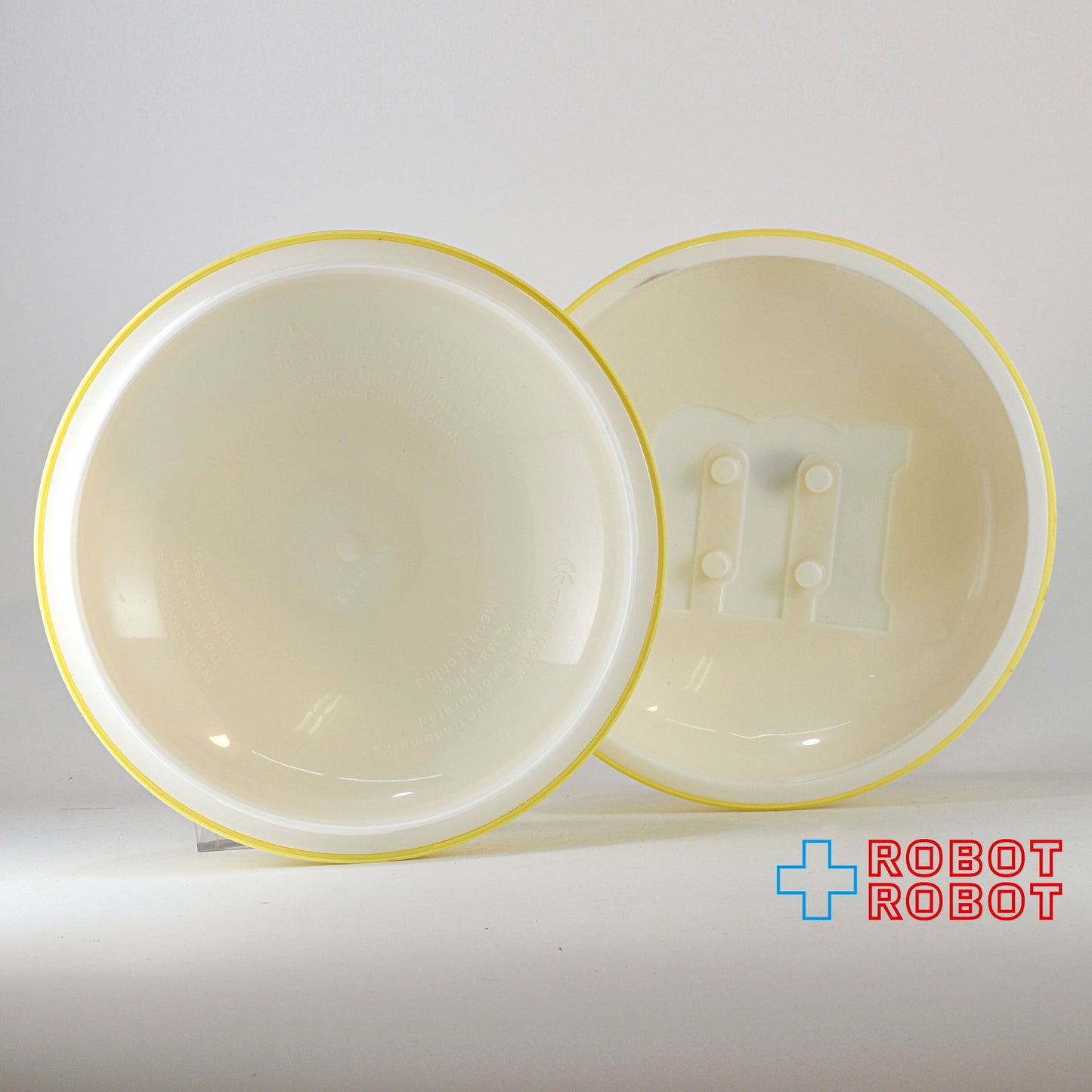 M&M's エムアンドエムズ イエロー キャンディーディッシュ プラスチック容器