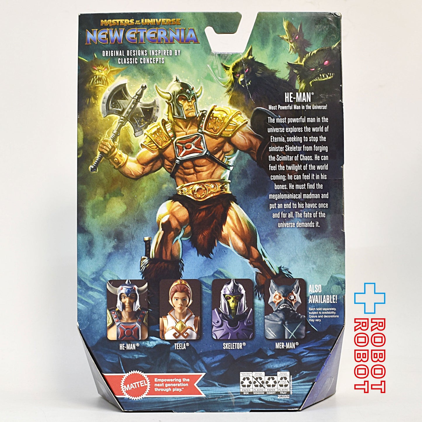 マテル MOTU マスターズ・オブ・ザ・ユニバース マスターバース エターニア 7インチ ヒーマン アクションフィギュア 未開封