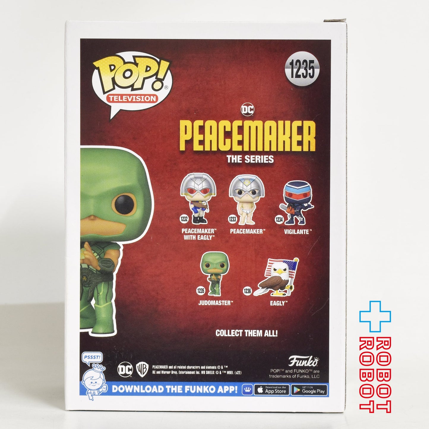 ファンコ POP! テレビジョン 1235 ピースメイカー ジュードーマスター ビニールフィギュア 箱入