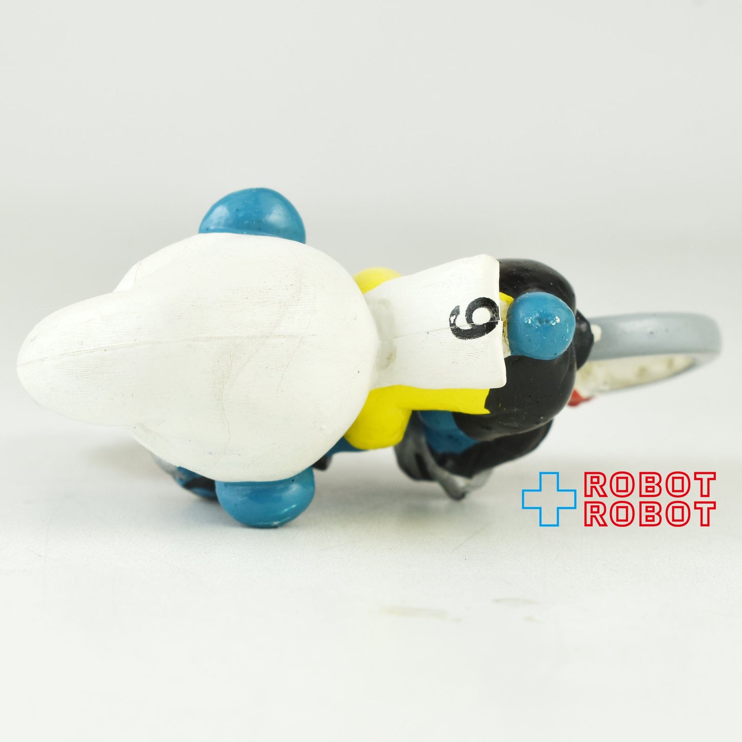 スマーフ #40501 スーパースマーフ 競輪 ゼッケン番号6 PVC フィギュア