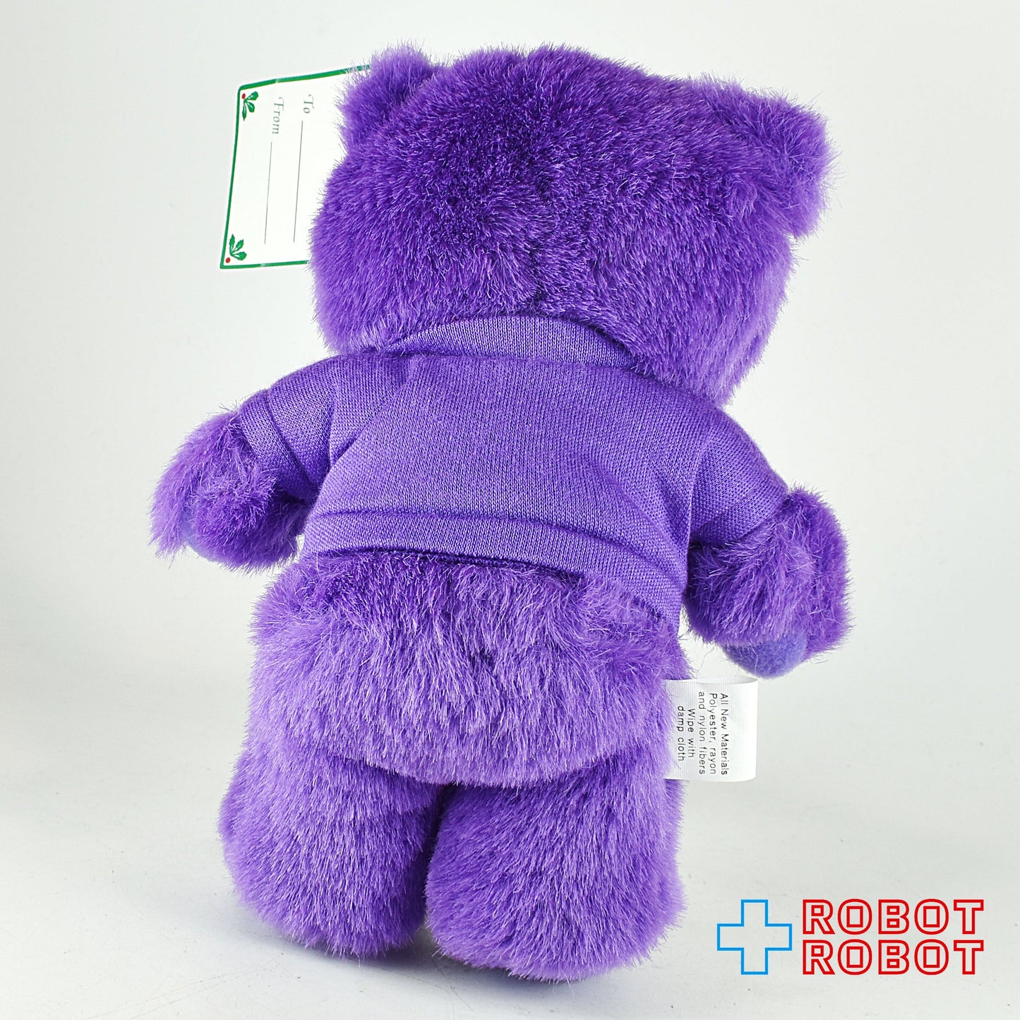 バーガーキング クレヨラ ベア パープル 紙タグ付 1986