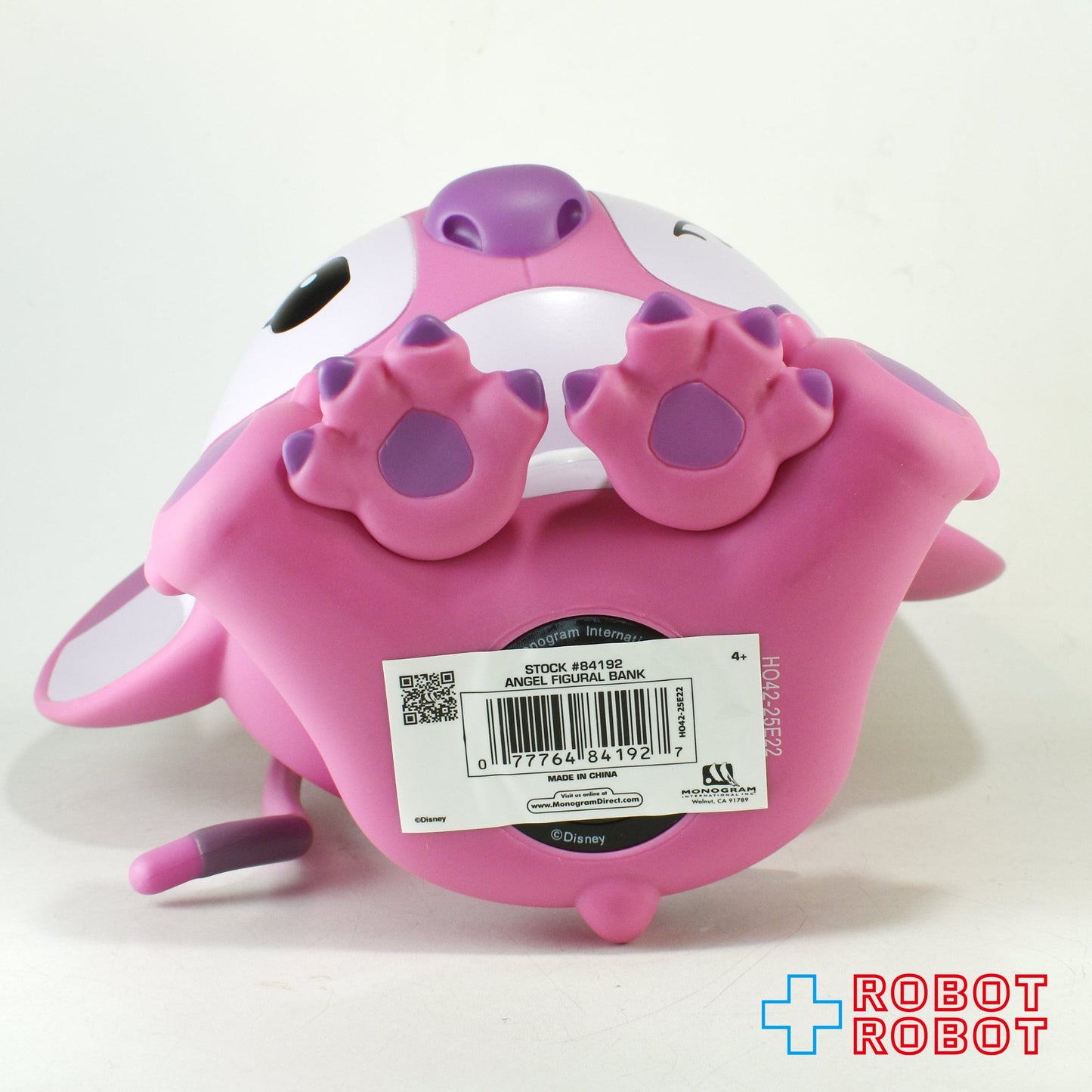モノグラム ディズニー スティッチ エンジェル ソフビ貯金箱