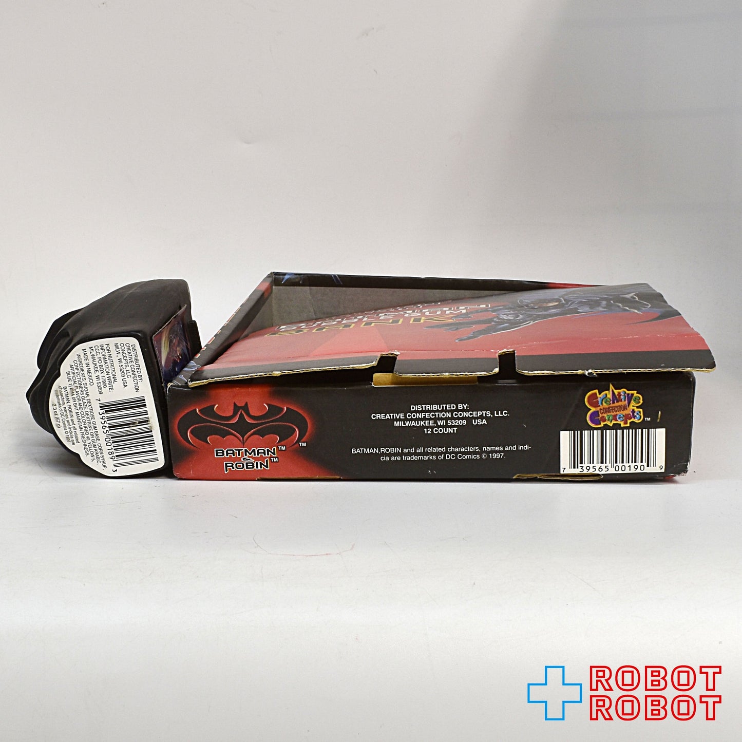 バットマン プラスチック貯金箱 (バットマン&ロビン)ディスプレイボックス付