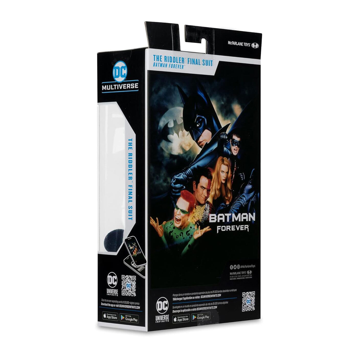 DC マルチバース バットマン マン フォーエヴァー #333 リドラー ファイナルスーツ レッド プラチナム エディション 7インチ アクションフィギュア 国内版 未開封