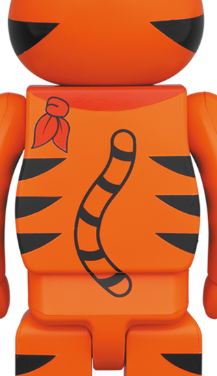 メディコム BE@RBRICK ベアブリック 100% & 400% ケロッグ トニー・ザ・タイガー ヴィンテージ Ver 未開封 ♦︎4号店商品 - ROBOTROBOT