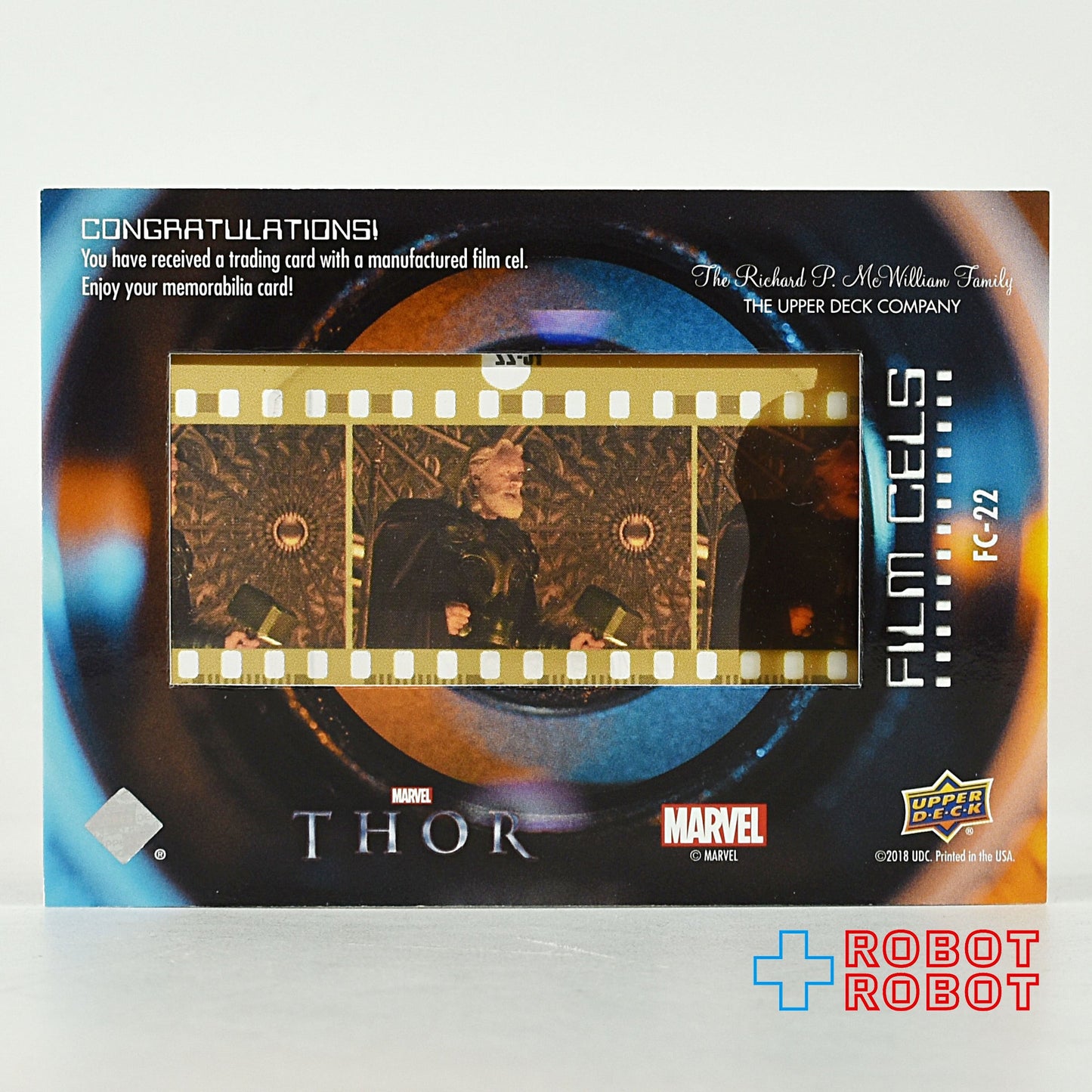 アッパーデック マーベル・スタジオ ファースト10イヤーズ トレーディングカード アンソニー・ホプキンズ as オーディン